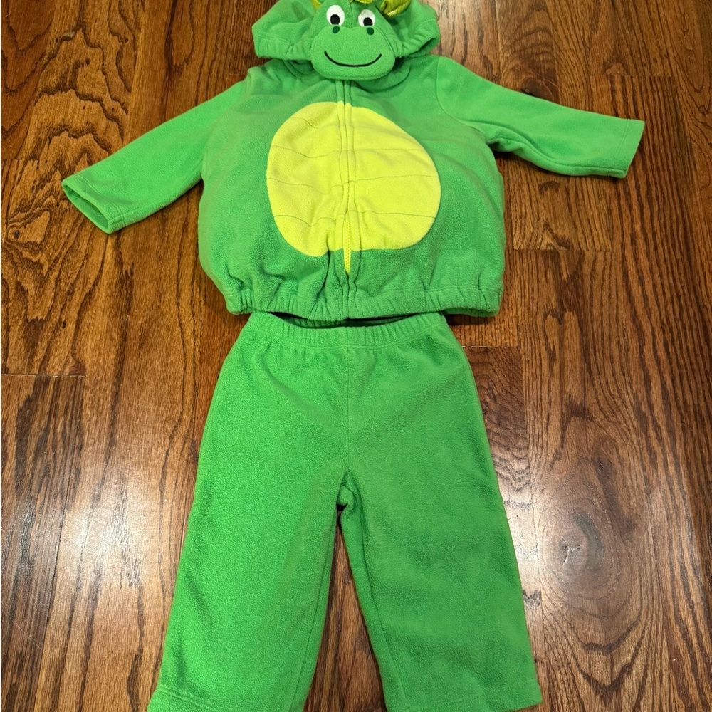 🎃 Carter’s Adorable Green Dinosaur Costume for Kids - Picture 2 of 6